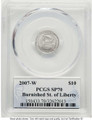 Bullionshark 2007-W $10 Burnished 1/10 oz Platinum Eagle Coin PCGS MS70 - HAT770569096 