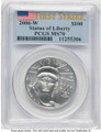Bullionshark 2006-W $100 Burnished Platinum Eagle PCGS MS70 - First Strike - HAT780975012 
