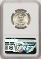 1950-S/D 25C Washington Quarter Coin NGC MS67 coin back image