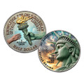 2026 Semiquincentennial Half Dollar - 250th Anniversary - Colorized
