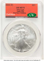 2025(-P) $1 American Silver Eagle Coin CACG MS70   with Eagle Privy - Struck at Philadelphia coin front image