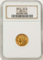 1913 $2.5 Indian Gold Quarter Eagle Coin NGC MS64 coin front image