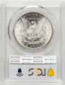 1885-S S$1 Morgan Silver Dollar Coin PCGS MS65 coin back image