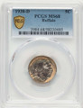 1938-D 5C Buffalo Nickel Coin PCGS MS68 coin front image