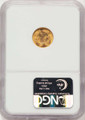 1871 G$1 Gold Dollar Coin NGC MS65 coin back image