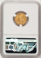 1912 $2.5 Indian Gold Quarter Eagle Coin NGC MS65 coin back image