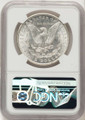 1902 S$1 Morgan Silver Dollar Coin NGC MS66  + coin back image