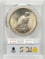 1926 S$1 Peace Silver Dollar Coin PCGS MS65 coin back image