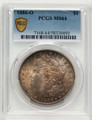 1886-O S$1 Morgan Silver Dollar Coin PCGS MS64 coin front image