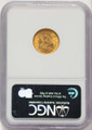 1905 $2.5 Liberty Gold Quarter Eagle Coin NGC MS65 coin back image