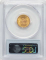 1902 $2.5 Liberty Gold Quarter Eagle Coin PCGS MS64  CAC coin back image