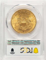 1904 $20 Liberty Gold Double Eagle PCGS MS64  CAC coin back image