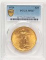 Bullionshark 1924 $20 Saint Gaudens Double Eagle PCGS MS67 - HAT783444003 
