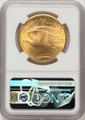 1926 $20 Saint Gaudens Double Eagle NGC MS66  + coin back image