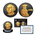  2026 D Revolutionary War Quarter Black Ruthenium & 24K Gold Highlights 