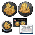 2026 Mayflower Compact Quarter Black Ruthenium & 24K Gold Highlights
