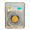  1911-D $5 Gold Indian Head Half Eagle PCGS AU55 CAC - Semi-Key Date 