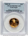 Bullionshark 2002-W $10 Proof 1/4 oz American Gold Eagle Coin PCGS PR70 DCAM - HAT507491019 