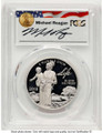 Bullionshark 2018-W $100 Proof Modern Bullion Coin PCGS PR70   One Ounce Platinum Eagle - Life - Michael Reagan - HAT508009080 