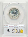 1940 25C Proof Washington Quarter Coin PCGS PR67  CAC + coin back image