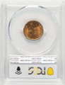1910-S 1C Lincoln Cent Coin PCGS MS66  CAC    RD coin back image