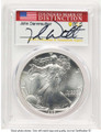 Bullionshark 1986 S$1 American Silver Eagle Coin PCGS MS70 - First Strike - John Dannreuther - HAT757585007 