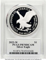 Bullionshark 2022-W S$1 Proof American Silver Eagle Coin PCGS PR70 DCAM - HAT781017225 
