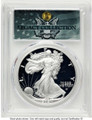 2021-W S$1 Proof American Silver Eagle Coin PCGS PR70 DCAM - Type Two coin front image