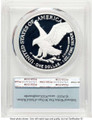 2023-W $1 Proof American Silver Eagle Coin PCGS PR70 DCAM coin back image