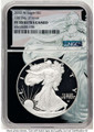 2022-W S$1 Proof American Silver Eagle Coin NGC PF70 UCAM - First Day of Issue coin front image