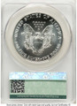 1992 S$1 American Silver Eagle Coin CACG MS70 coin back image