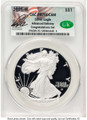 2025-W $1 Proof American Silver Eagle Coin CACG PR70 DCAM - Congratulations Set - Advanced Release coin front image