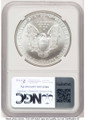 1994 S$1 American Silver Eagle Coin NGC MS70 coin back image