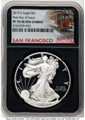 2019-S S$1 Proof American Silver Eagle Coin NGC PF70 UCAM - First Day of Issue coin front image