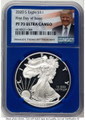 2020-S S$1 Proof American Silver Eagle Coin NGC PF70 UCAM - First Day of Issue coin front image