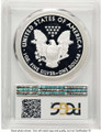 2013-W S$1 Proof American Silver Eagle Coin PCGS PR70 DCAM coin back image