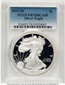 Bullionshark 2013-W S$1 Proof American Silver Eagle Coin PCGS PR70 DCAM - HAT786145033 