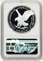 2025-W $1 Proof American Silver Eagle Coin NGC PF70 UCAM - Laser Privy - First Day of Issue coin back image