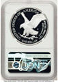 Bullionshark 2025-W $1 Proof American Silver Eagle Coin NGC PF70 UCAM - Laser Privy - First Day of Issue - HAT521932057 