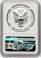 Bullionshark 2019-S S$1 Reverse Proof American Silver Eagle Coin NGC rev PF69 - Enhanced - HAT769609070 