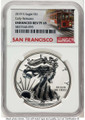 2019-S S$1 Reverse Proof American Silver Eagle Coin NGC rev PF69   Enhanced Rev PR - First Strike coin front image