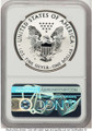 2019-S S$1 Reverse Proof American Silver Eagle Coin NGC rev PF70   Enhanced Rev PR - First Strike coin back image