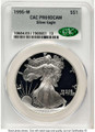 Bullionshark 1995-W S$1 Proof American Silver Eagle Coin CACG PR69 DCAM - HAT772175002 