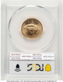 2021-W $10 Proof 1/4 oz American Gold Eagle Coin PCGS PR69 DCAM - Type Two - Unfinished  Dies coin back image