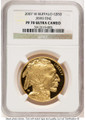 2007-W $50 Proof 1 oz American Gold Buffalo Coin NGC PF70 UCAM - .9999 Fine Gold coin front image