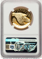 2017-W $100 Gold High Relief Coin NGC MS70 UCAM    American Liberty coin back image