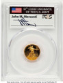Bullionshark 2015-W $5 Proof 1/10 oz American Gold Eagle Coin PCGS PR70 DCAM - First Day of Issue - HAT788549003 