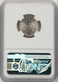 1883 5C Shield Nickel Coin NGC MS67 coin back image