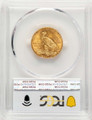 1908 $5 Indian Gold Half Eagle Coin PCGS MS65 coin back image
