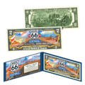  1926-2026 Route 66 100 Anniversary Legal Tender $2 Bill - USA 250 Anniversary Edition 